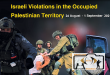 Israeli Violations in the Occupied Palestinian Territory 26 August – 1 September 2021